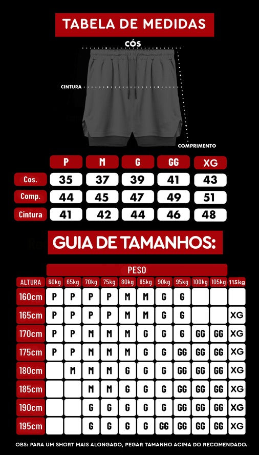 Short Dry-Fit de Compressão - Logo - Branco